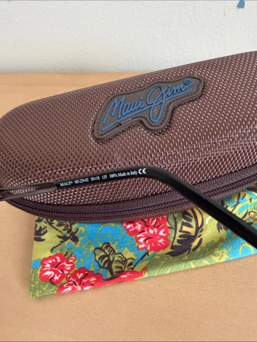 Maui Jim Mahina Polarized MJ 229-02 Sunglasses